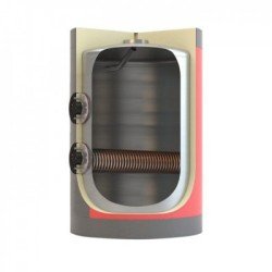 Boiler Λεβητοστασίου 1500 Λίτρα Διπλής Ενέργειας (με 1 Αποσπώμενο Εναλλάκτη)