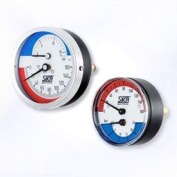 Thermometer back connection