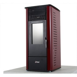 Werstahl ΖΕΥΣ ZS10 - Σόμπα pellet (πελλετ) αερόθερμη 10kw (A+ ενεργ. κλάση )