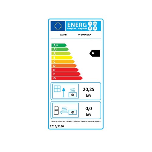 Warm W 90 D Ίσιο - Ενεργειακό Τζάκι Αερόθερμο - 20,25kw Warm W 90 D Ίσιο - Ενεργειακό Τζάκι Αερόθερμο - 20,25kw