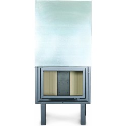 Warm FW 100 D Ίσιο - Ενεργειακό Τζάκι Αερόθερμο  -  24kw 